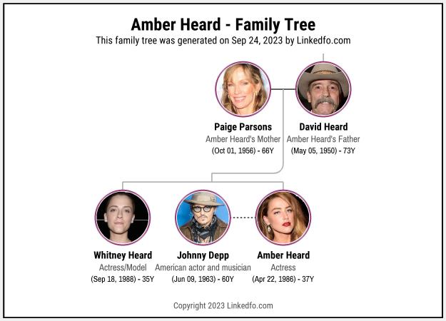 Amber Heard's Family Tree