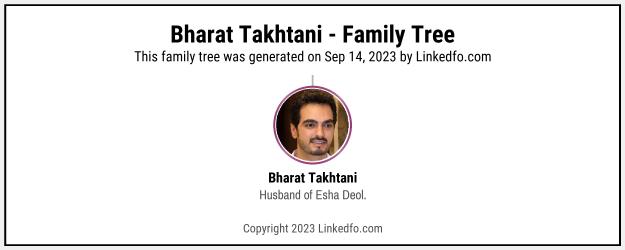 Bharat Takhtani's Family Tree