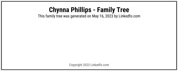 Chynna Phillips's Family Tree