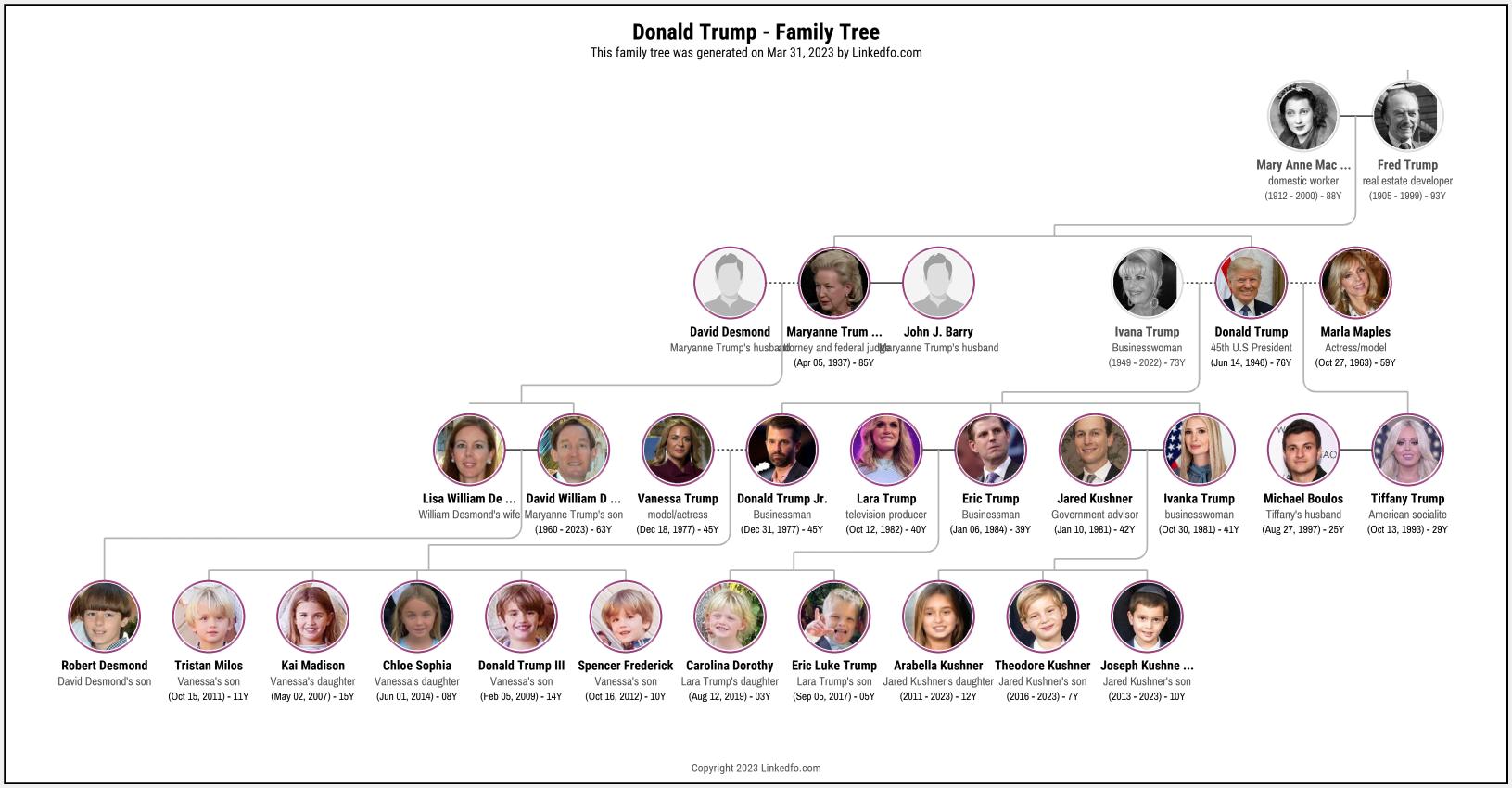 Donald Trump's Family Tree