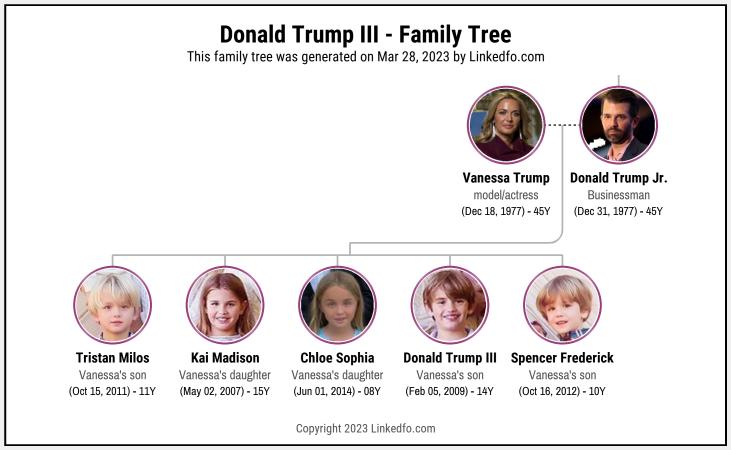 Donald Trump III's Family Tree