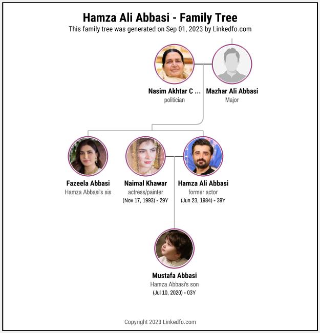 Hamza Ali Abbasi's Family Tree