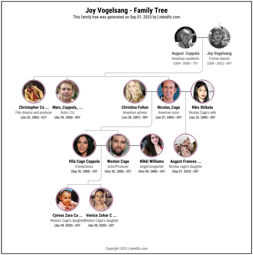 Joy Vogelsang's Family Tree