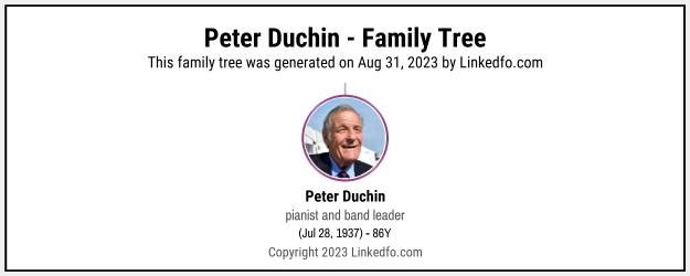 Peter Duchin's Family Tree