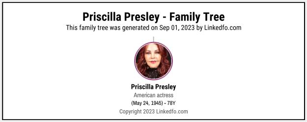 Priscilla Presley's Family Tree