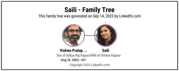 Saili's Family Tree