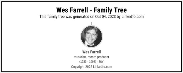 Wes Farrell's Family Tree